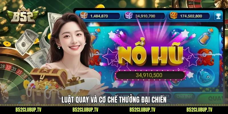 Luật quay và cơ chế thưởng Đại chiến