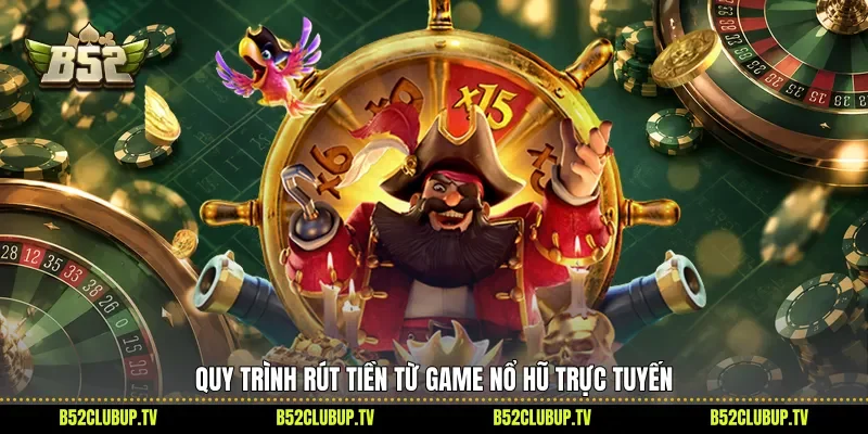 Quy trình rút tiền từ game nổ hũ trực tuyến